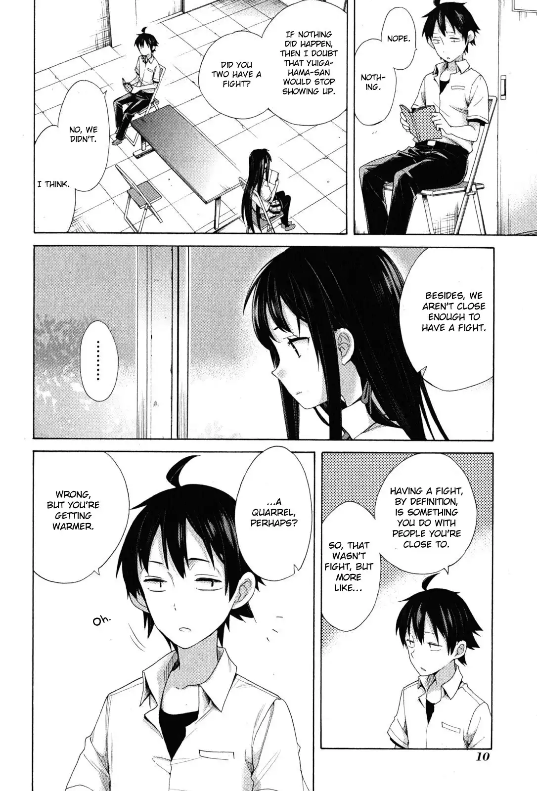 Yahari Ore no Seishun Love Come wa Machigatteiru. Chapter 12 13